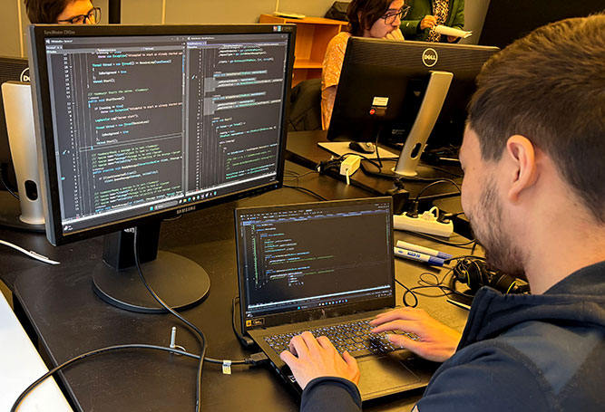 level up højskolen kodning